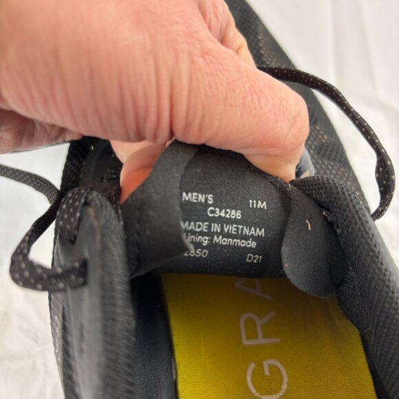 Cole Haan Men's 11 M ZERØGRAND Outpace 2 Running Black/White Athletic Shoes - Picture 3 of 14